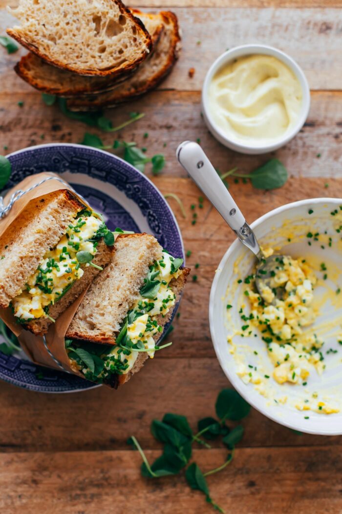 The Best Egg Salad Sandwich