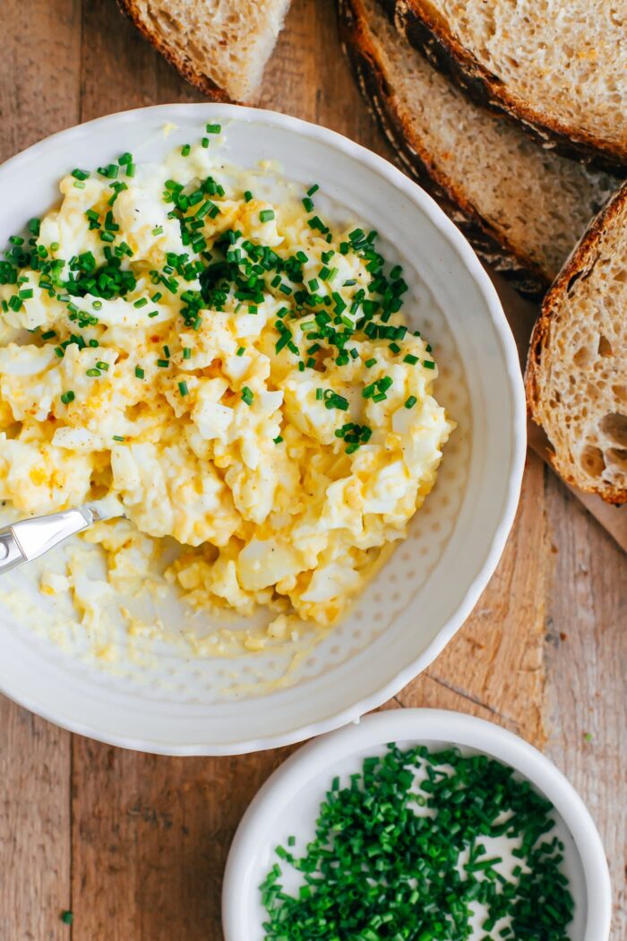 Classic Egg Salad - The Chunky Chef