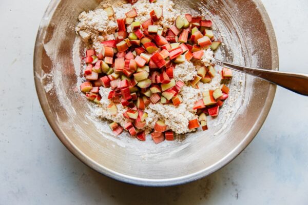 How to Make Rhubarb Scones