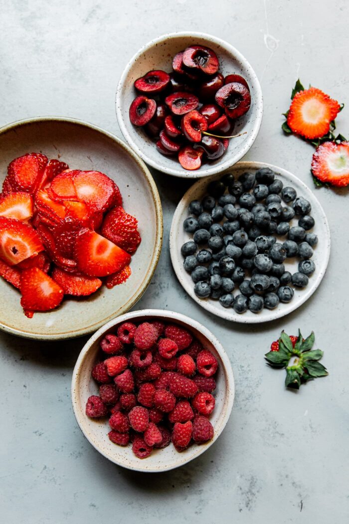 American Flag Cake Ingredients