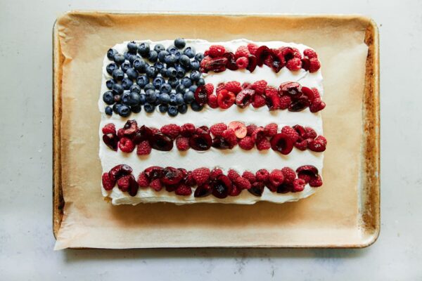 American Flag Cake