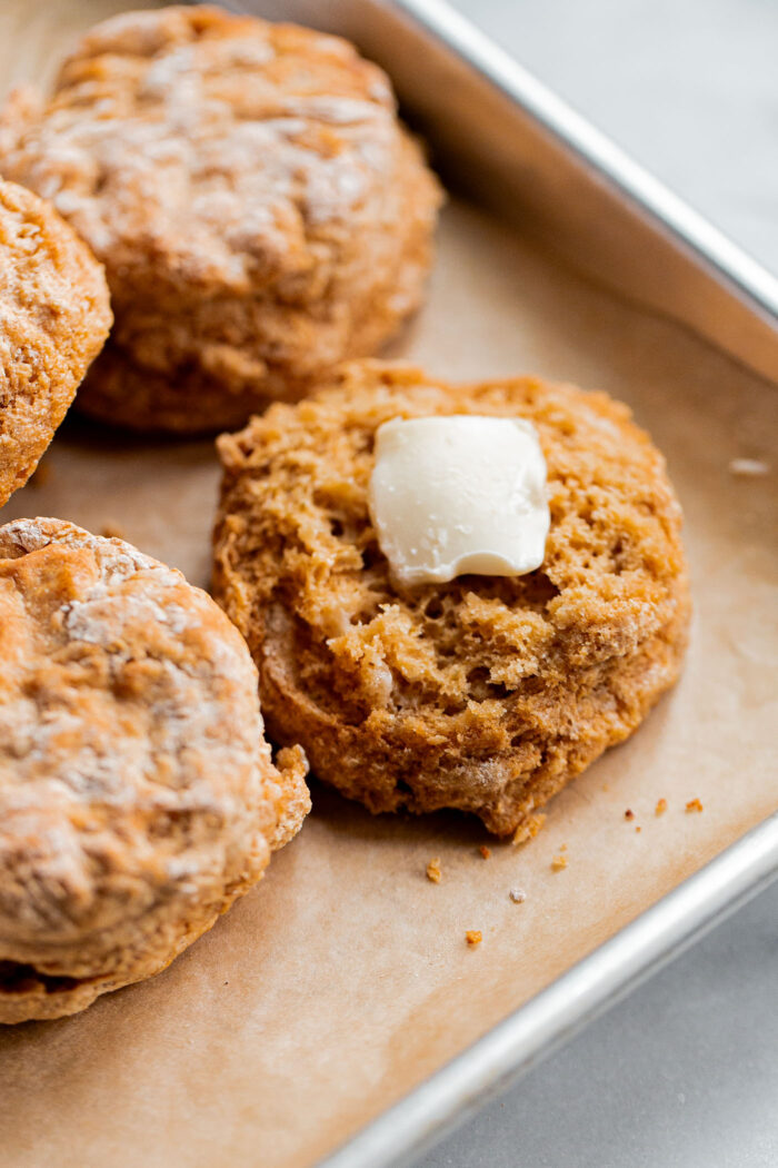 Easy Whole Wheat Biscuits